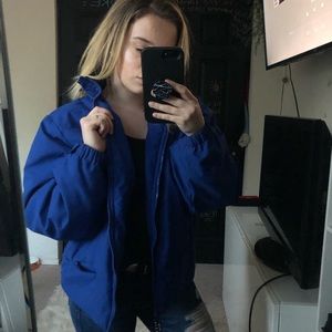 Blue Puffer Jacket